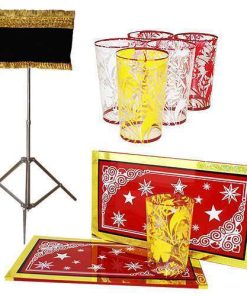 Appearing Glasses Illusion - With table