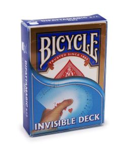 Bicycle - Invisible deck - Blue back