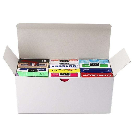 Box for 12 decks - White