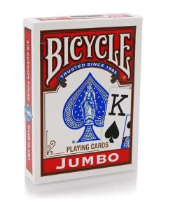 Bicycle - Poker size jumbo index - Red back
