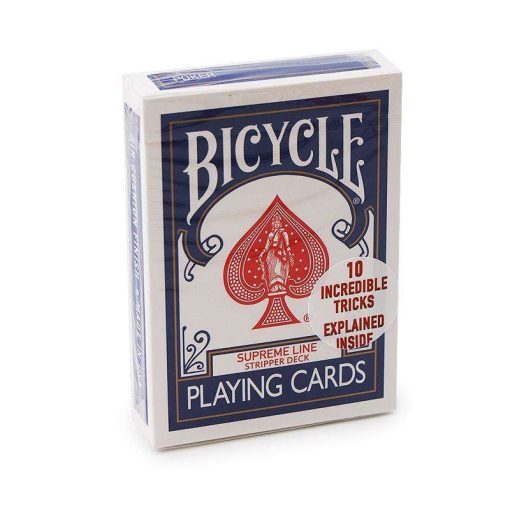 Bicycle - Supreme Line - Stripper Deck - Blue back