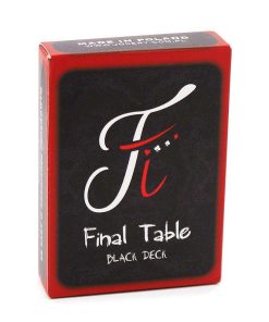 Final Table Black Deck