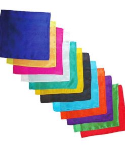 Silk Squares - 20 cm (9 inches) - Set of 12 Silks - Assorted dozen