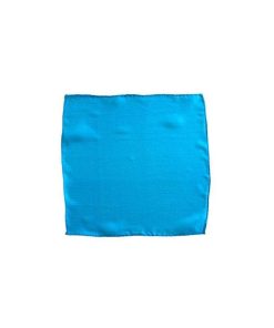 Silk Squares - 20 cm (9 inches) - Turquoise