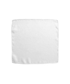 Silk Squares - 45 cm (18 inches) - White