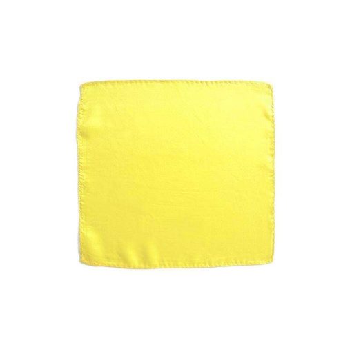 Silk Squares - 45 cm (18 inches) - Lemon