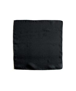 Silk Squares - 45 cm (18 inches) - Black