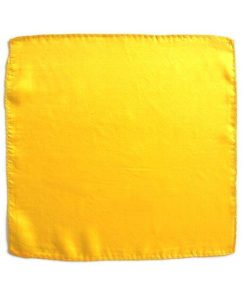 Silk Squares - 60 cm (24 inches) - Yellow