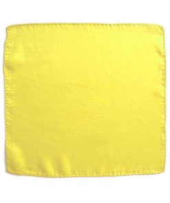 Silk Squares - 60 cm (24 inches) - Lemon