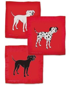 Dalmatian Silk Set by Vincenzo Di Fatta