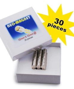 Neo-Magnet dia. 10 x 10 mm (30 pcs per box)
