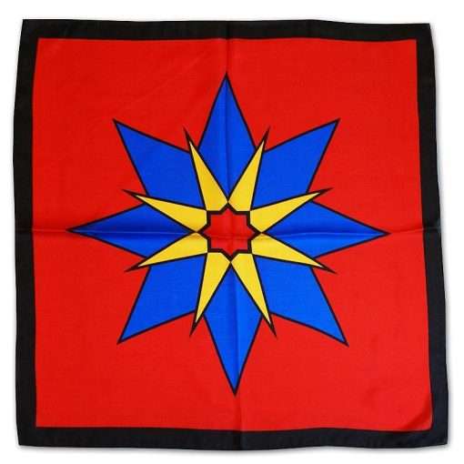Sitta Csillag kendő - Piros (55 cm)